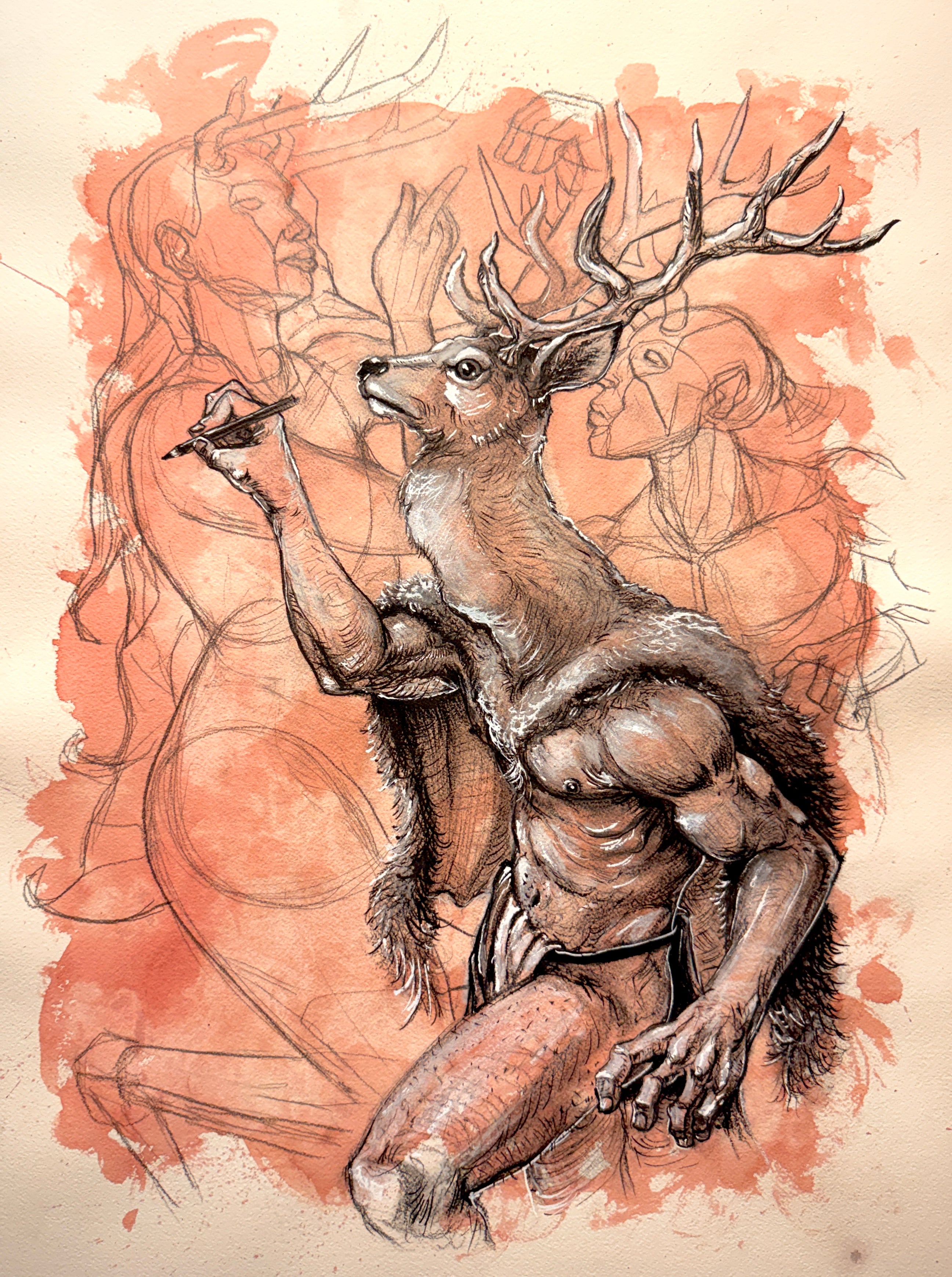 ᎠᏂᎧᏫ ᏗᏟᎶᏍᏔᏅᎲᏍᎩ Deer Clan Artist