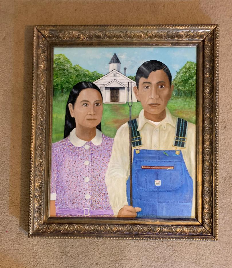 Native American Non-Gothic, What If Series No. 2