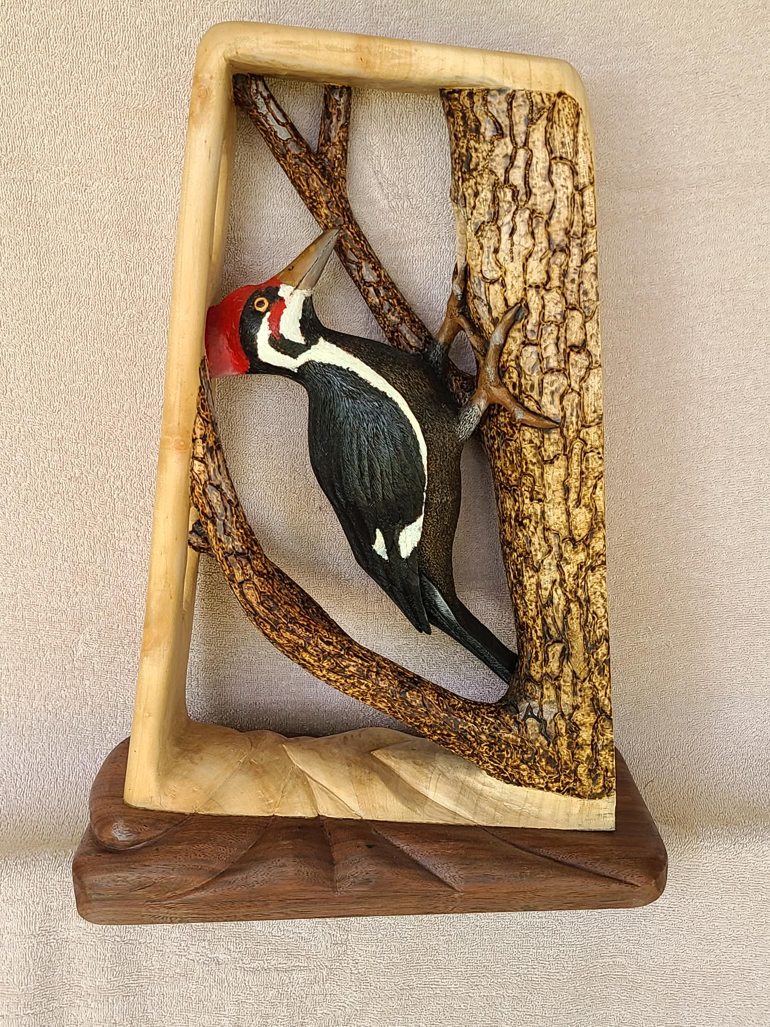 Pileated Woodpecker at Work