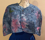 Reversible Day/Night Appliqued Upper World Capelet