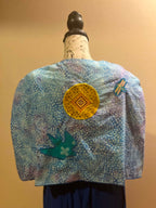 Reversible Day/Night Appliqued Upper World Capelet