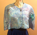 Reversible Day/Night Appliqued Upper World Capelet
