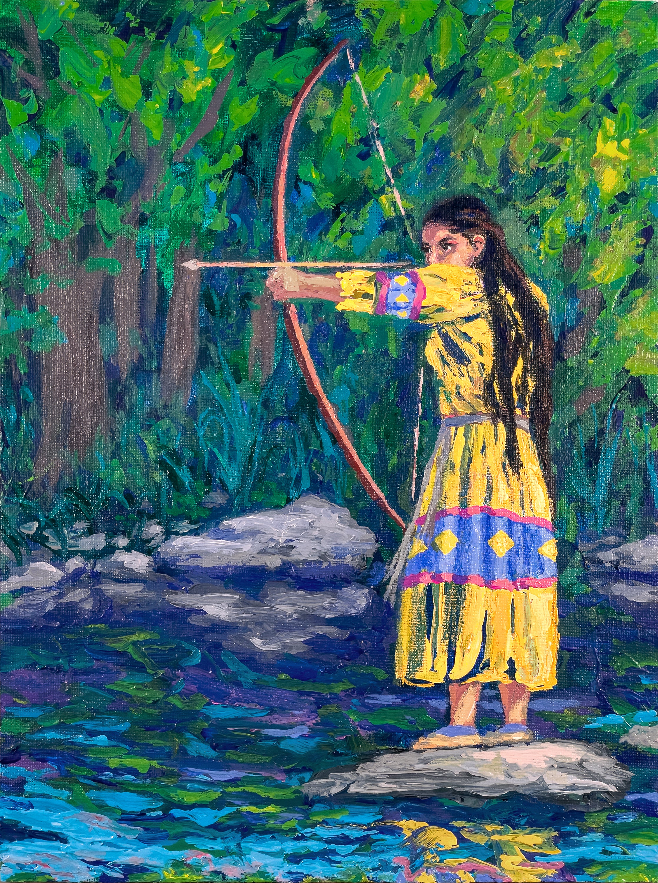 Cherokee Archer — Anitsalagi Alastalidohi — ᎠᏂᏣᎳᎩ ᎠᎳᏍᏔᎵᏙᎯ